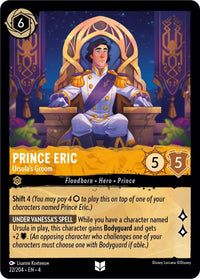Prince Eric - Ursula's Groom (22/204) (Ursula's Return) by LAB7 Malta, Europe