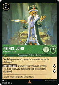 Prince John - Greediest of All (89/204) (Rise of the Floodborn) by LAB7 Malta, Europe
