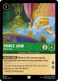 Prince John - Phony King (83/204) (Into the Inklands) by LAB7 Malta, Europe