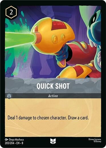 Quick Shot (203/204) (Reign of Jafar) by LAB7 Malta, Europe