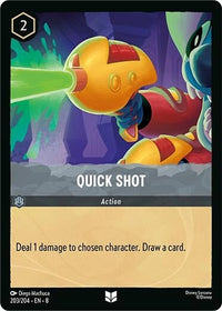 Quick Shot (203/204) (Reign of Jafar) by LAB7 Malta, Europe