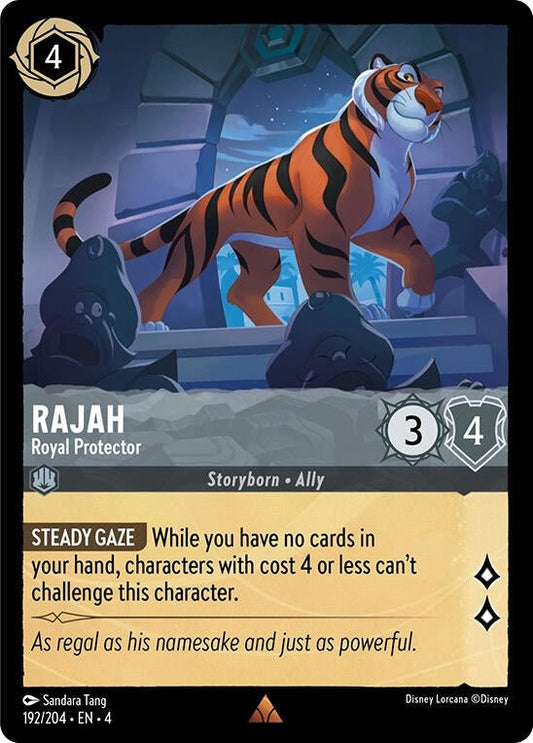 Disney Lorcana - Rajah - Royal Protector (192/204) (Ursula's Return)