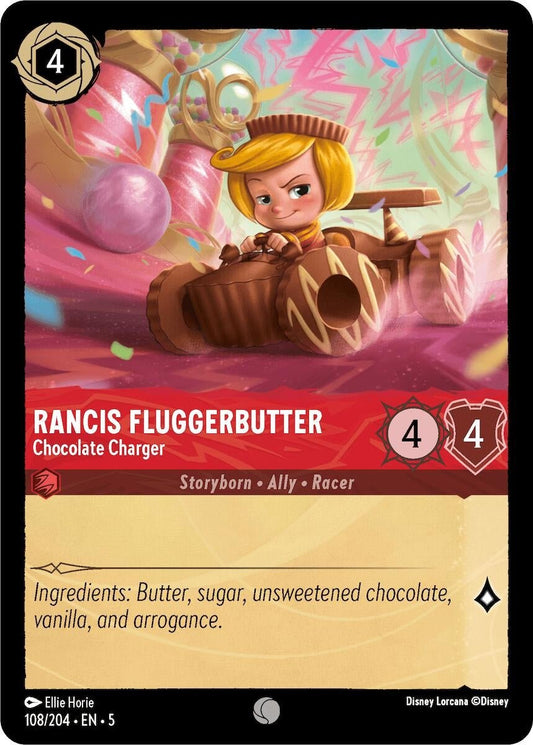 Disney Lorcana - Rancis Fluggerbutter - Chocolate Charger (108/204) (Shimmering Skies)