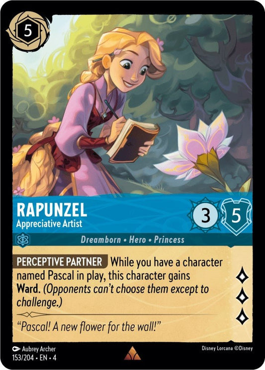Disney Lorcana - Rapunzel - Appreciative Artist (153/204) (Ursula's Return)