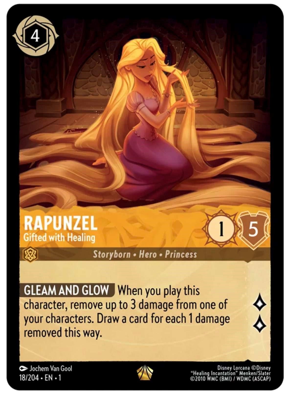 Disney Lorcana - Rapunzel - Gifted with Healing (18/204) (The First Chapter)