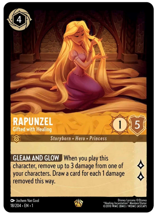 Disney Lorcana - Rapunzel - Gifted with Healing (18/204) (The First Chapter)