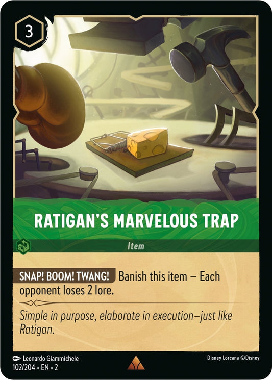 Disney Lorcana - Ratigan's Marvelous Trap (102/204) (Rise of the Floodborn)