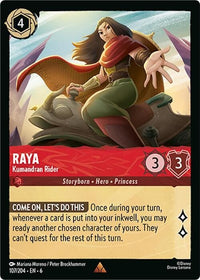 Raya - Kumandran Rider (107/204) (Azurite Sea) by LAB7 Malta, Europe