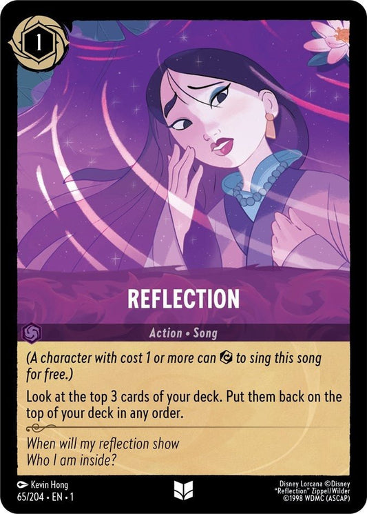 Disney Lorcana - Reflection (65/204) (The First Chapter)