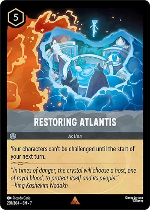 Disney Lorcana - Restoring Atlantis (201/204) (Archazia's Island)