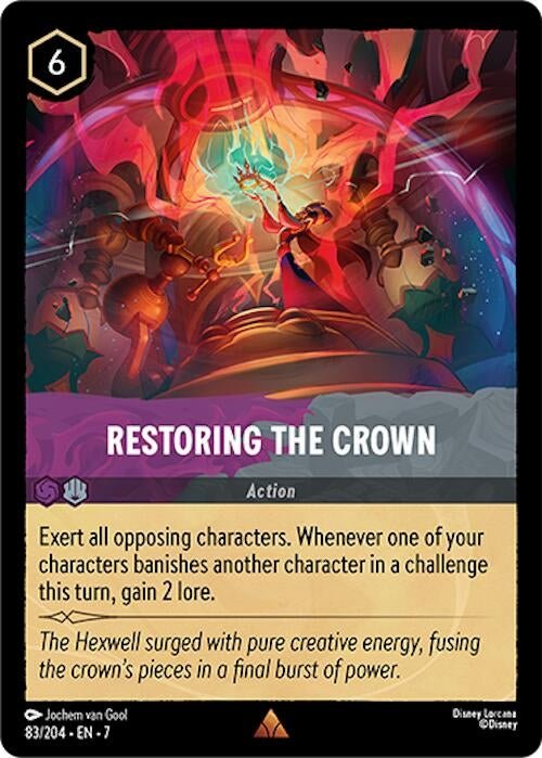 Disney Lorcana - Restoring the Crown (83/204) (Archazia's Island)