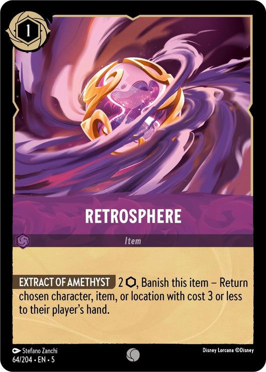 Disney Lorcana - Retrosphere (64/204) (Shimmering Skies)