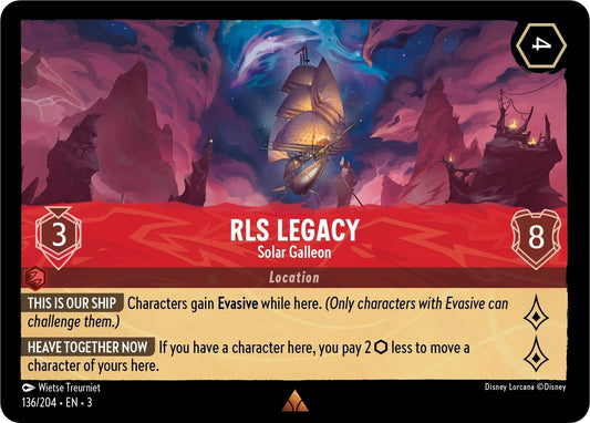 Disney Lorcana - RLS Legacy - Solar Galleon (136/204) (Into the Inklands)