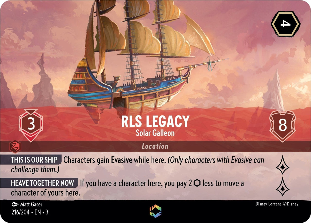 RLS Legacy - Solar Galleon (Enchanted) (216/204) (Into the Inklands) by LAB7 Malta, Europe