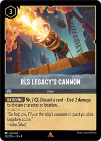 RLS Legacy's Cannon (202/204) (Ursula's Return) by LAB7 Malta, Europe