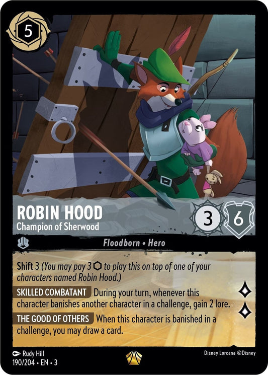 Disney Lorcana - Robin Hood - Champion of Sherwood (190/204) (Into the Inklands)