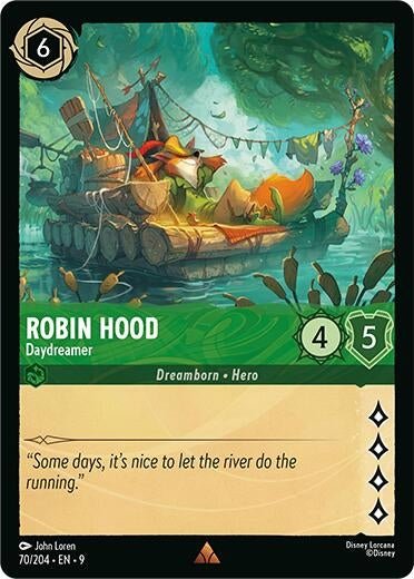 Disney Lorcana - Robin Hood - Daydreamer (70/204) (Fabled)