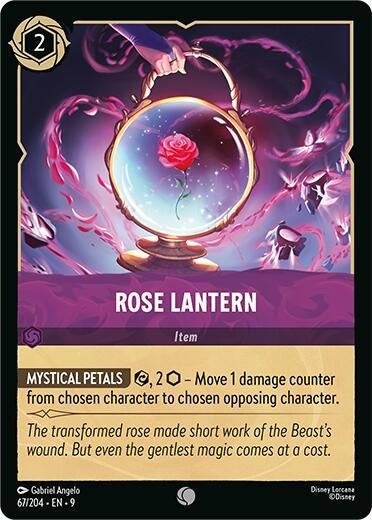 Disney Lorcana - Rose Lantern (67/204) (Fabled)