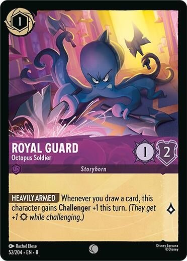 Disney Lorcana - Royal Guard - Octopus Soldier (52/204) (Reign of Jafar)