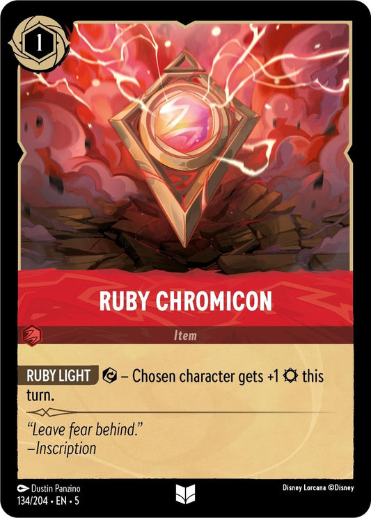 Disney Lorcana - Ruby Chromicon (134/204) (Shimmering Skies)