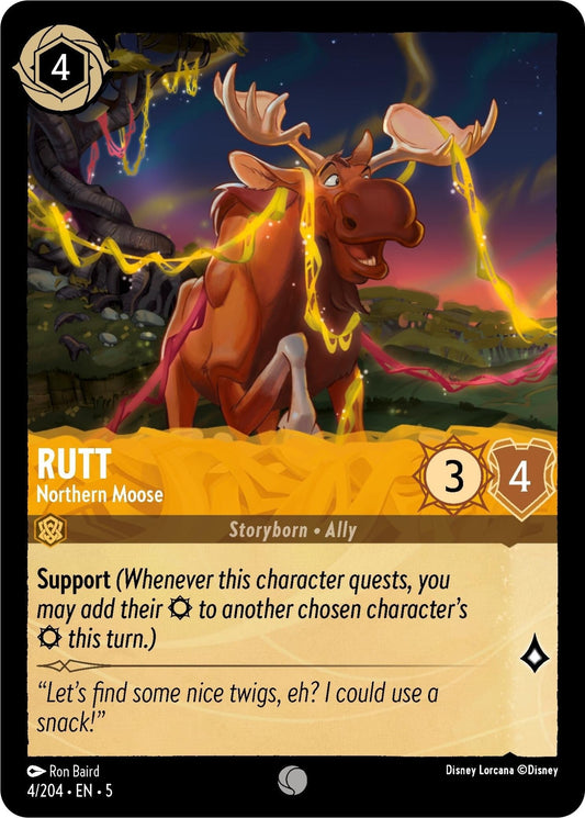 Disney Lorcana - Rutt - Northern Moose (4/204) (Shimmering Skies)