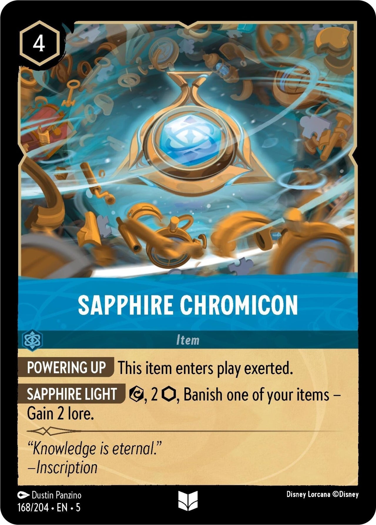Sapphire Chromicon (168/204) (Shimmering Skies) by LAB7 Malta, Europe