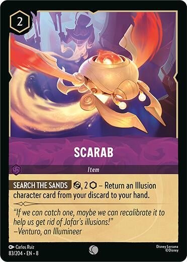 Scarab (83/204) (Reign of Jafar) by LAB7 Malta, Europe