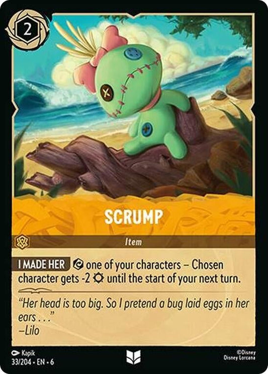 Disney Lorcana - Scrump (33/204) (Azurite Sea)