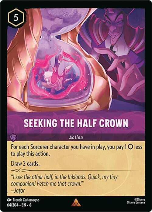 Disney Lorcana - Seeking the Half Crown (64/204) (Azurite Sea)
