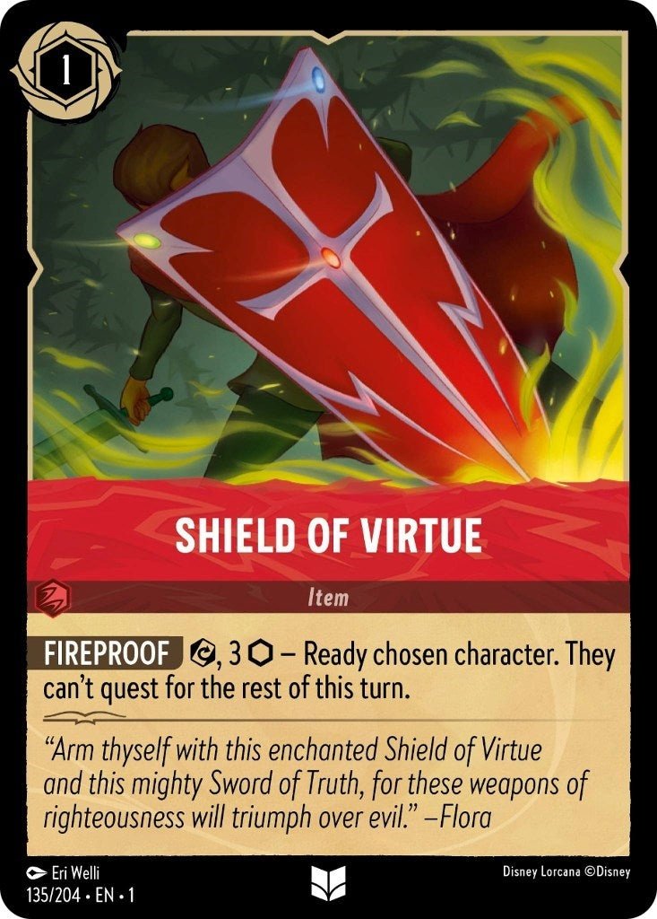 Disney Lorcana - Shield of Virtue (135/204) (The First Chapter)