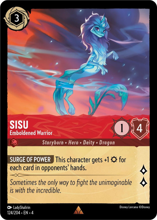 Disney Lorcana - Sisu - Emboldened Warrior (124/204) (Ursula's Return)