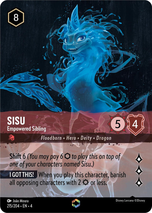 Disney Lorcana - Sisu - Empowered Sibling (Enchanted) (215/204) (Ursula's Return)