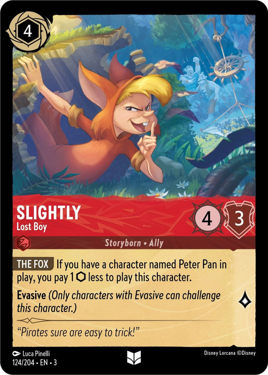 Disney Lorcana - Slightly - Lost Boy (124/204) (Into the Inklands)