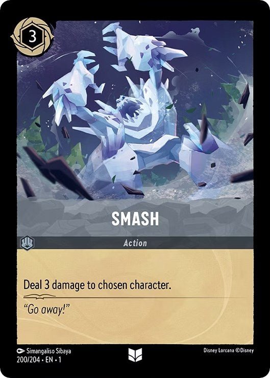 Disney Lorcana - Smash (200/204) (The First Chapter)