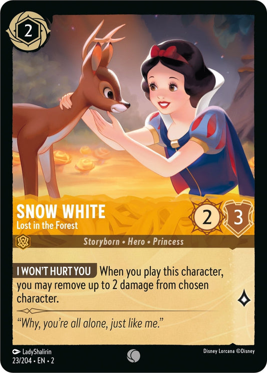 Disney Lorcana - Snow White - Lost in the Forest (23/204) (Rise of the Floodborn)