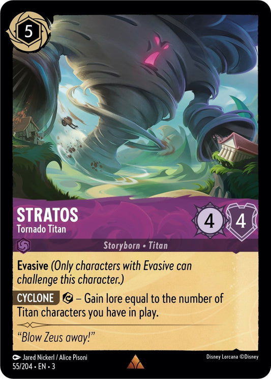 Disney Lorcana - Stratos - Tornado Titan (55/204) (Into the Inklands)