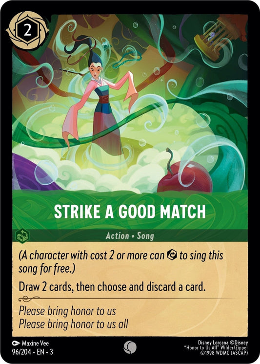 Disney Lorcana - Strike a Good Match (96/204) (Into the Inklands)
