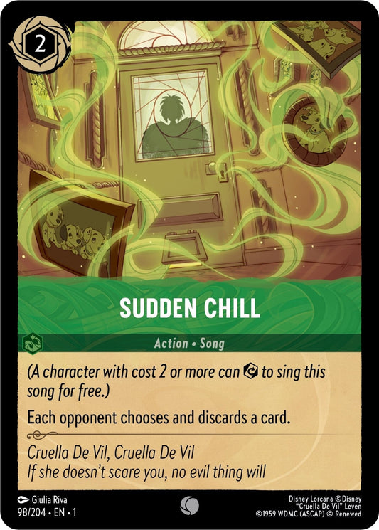 Disney Lorcana - Sudden Chill (98/204) (The First Chapter)