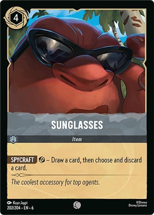 Disney Lorcana - Sunglasses (202/204) (Azurite Sea)
