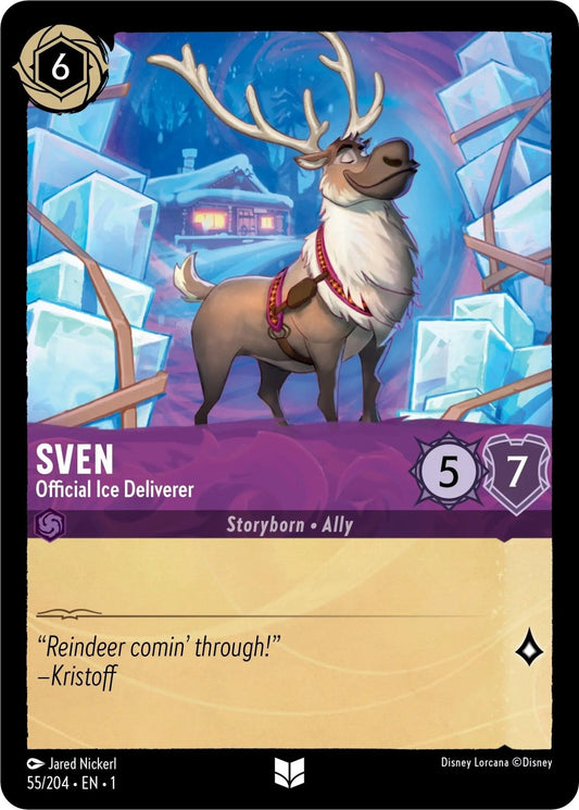Disney Lorcana - Sven - Official Ice Deliverer (55/204) (The First Chapter)