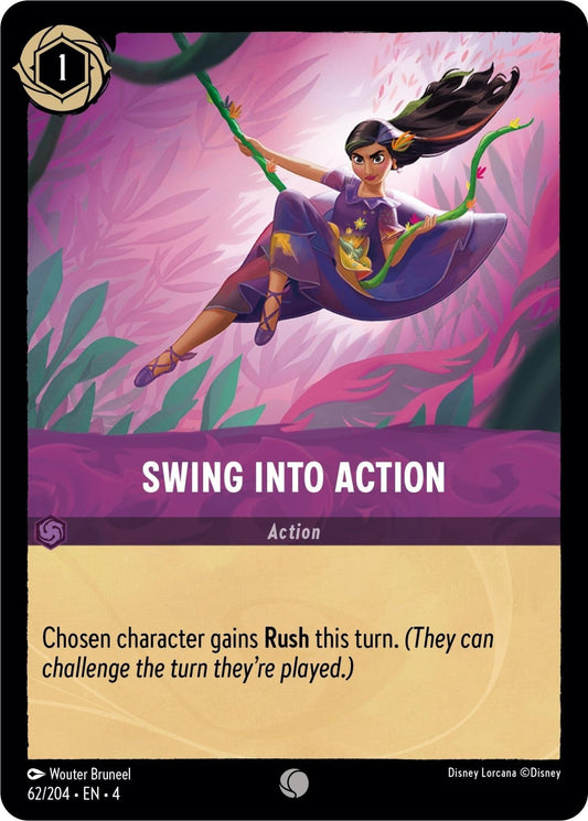 Disney Lorcana - Swing into Action (62/204) (Ursula's Return)