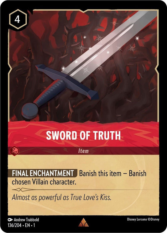 Disney Lorcana - Sword of Truth (136/204) (The First Chapter)