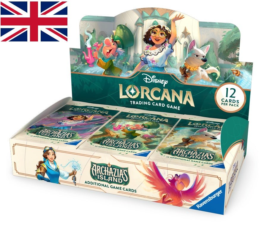 Disney Lorcana TCG Archazia's Island Booster Display (24 Packs) by LAB7 Malta, Europe