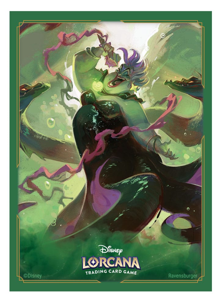 Disney Lorcana TCG Card Sleeves Ursula (65 - Pack) by LAB7 Malta, Europe