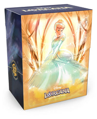 Disney Lorcana TCG Deck Box Cinderella – Elegant Storage for Your Cards by LAB7 Malta, Europe