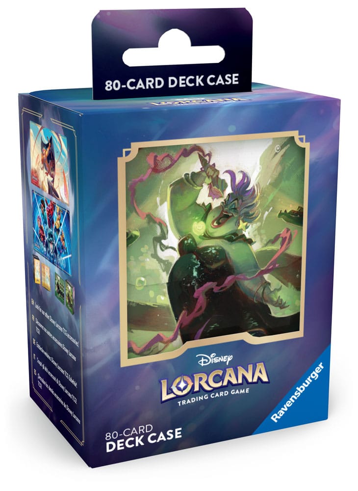 Disney Lorcana TCG Deck Box Ursula – Villainous Charm for Your Cards in Malta | LAB7