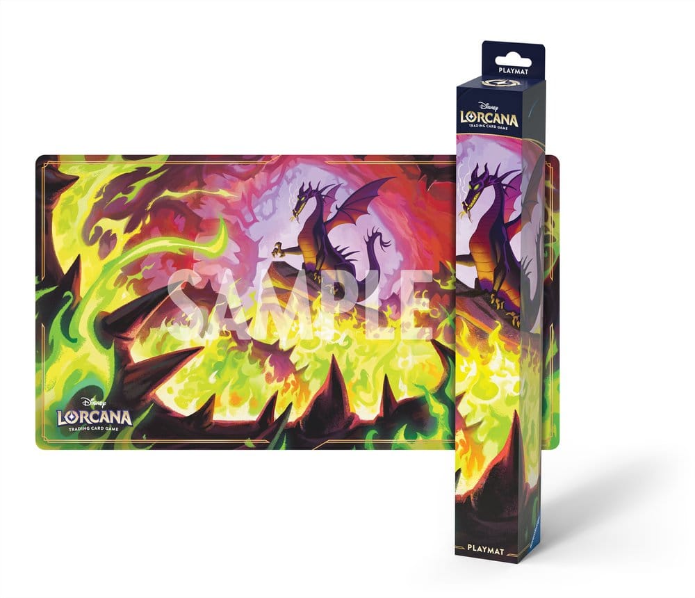 Disney Lorcana TCG Dragon Fire Playmat 4050368988515 by LAB7 Malta, Europe