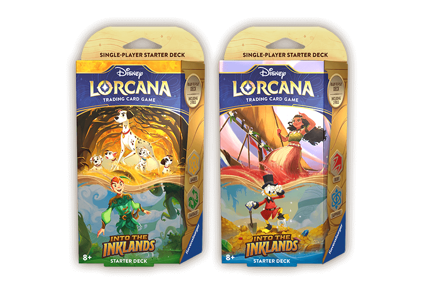 Disney Lorcana TCG Into the Inklands Starter Deck by LAB7 Malta, Europe