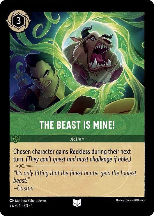 Disney Lorcana - The Beast is Mine! (99/204) (The First Chapter)