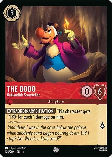 Disney Lorcana - The Dodo - Outlandish Storyteller (126/204) (Reign of Jafar)